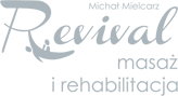 Revival Gabinet masażu kosmetyki ciała i rehabilitacji Michał Mielcarz Logo